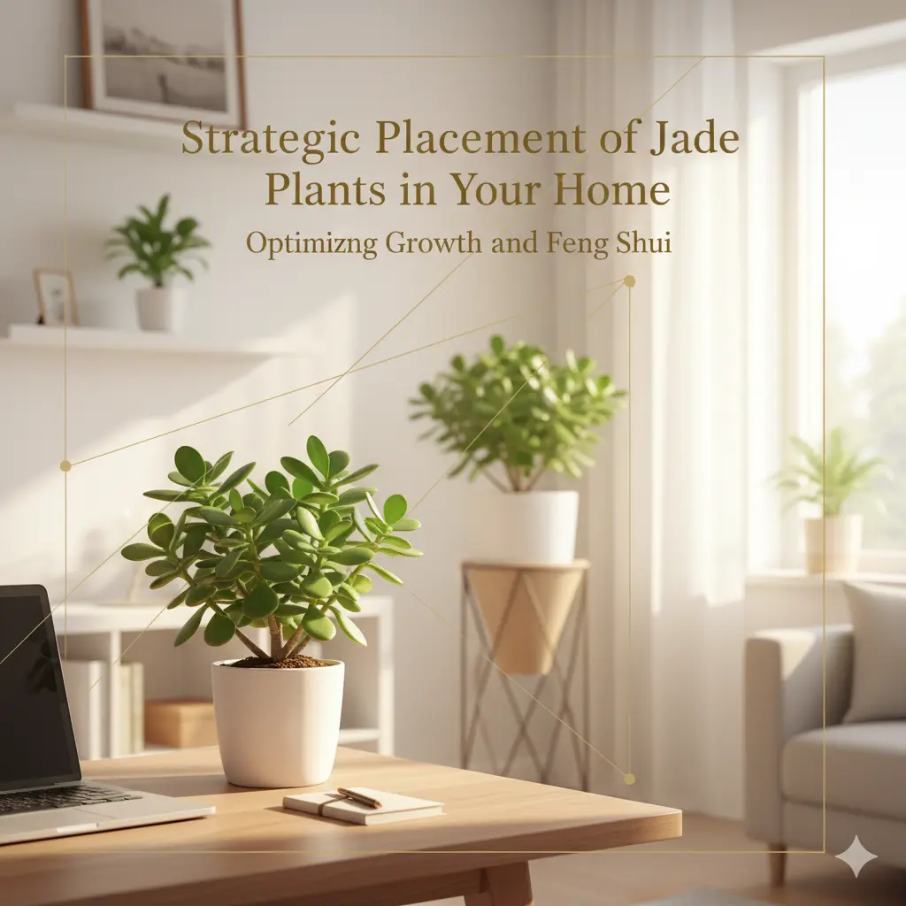 Strategic Placement of Jade Plants in Your Home: Optimizing Growth and Feng Shui